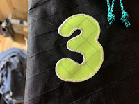 Stitching could have been better, but looks decent and no rough edges to snag on stuff.