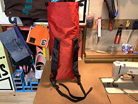 5.4oz Packable Red Backpack