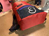 5.4oz Packable Red Backpack