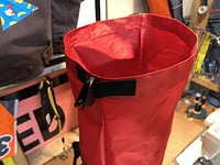 Buckle for rolltop closure
