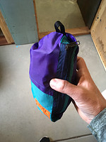 Teal and Purple Lightweight Packable Backpack