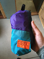 Teal and Purple Lightweight Packable Backpack