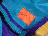 Teal and Purple Lightweight Packable Backpack