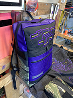 Camo / Black / Purple Backpack