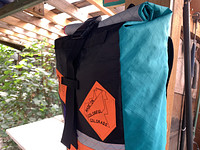 Challenge ECOPAK Colorblock Rolltop Backpack