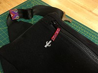 Denim / Cordura / Aztec Wool Hip/Shoulder Bag