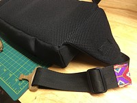Denim / Cordura / Aztec Wool Hip/Shoulder Bag