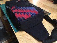 Denim / Cordura / Aztec Wool Hip/Shoulder Bag