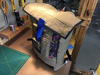 Dri-Duck Canvas / Cordura Splatter Tote Bag/Backpack