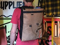 Dri-Duck Canvas / Floral Backpack #2