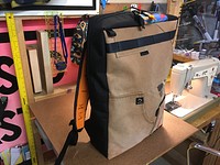 Dri-Duck Canvas / Floral Backpack #2