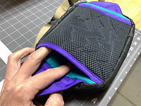 Orange/Black/Purple/Teal Challenge Hip Pack