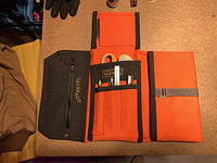 Orange Canvas Tool Roll