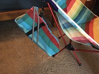 Rainbow Camp Chair