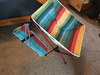 Rainbow Camp Chair