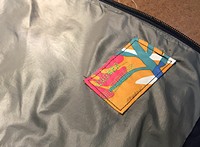 Repaired / Floral-ized Patagonia Jacket