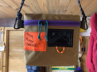 Single Panel Angled Bottom Hip Pack / Crossbody Sling