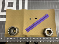 Rectangle panel with zipper and sliders