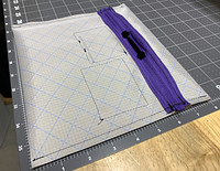 Sides sewn closed
