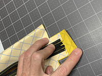 3/4" flap for binding