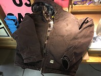 Jacket before modification.