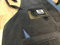 Upcycled Carhartt Black/Denim Apron