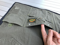 Upcycled Carhartt Moss Green Apron