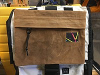 Waxed Canvas Zipper Bag