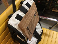 Waxed Canvas Zipper Bag
